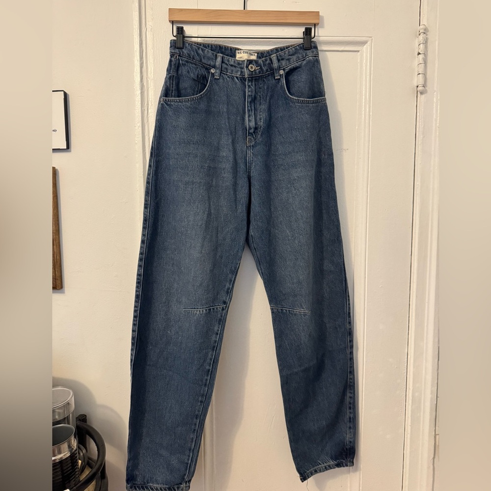 free people barrel jeans